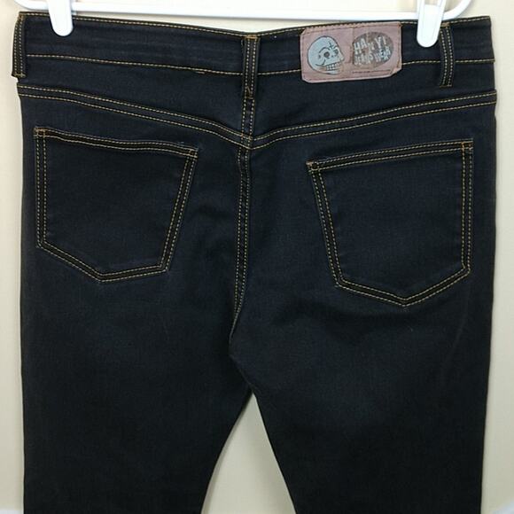 Hanyi Jeanswear Men's Dark Wash Slim Straight Jeans possible size 34? - Picture 1 of 15